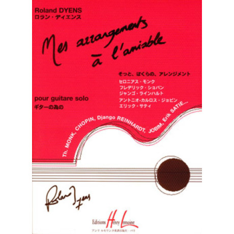 Dyens - Mes Arrangements L'Amaible per Chitarra