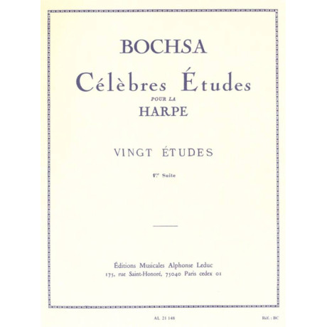 copy of Bochsa - Celebri Studi per Arpa 50 Studi Op.34 Vol.1