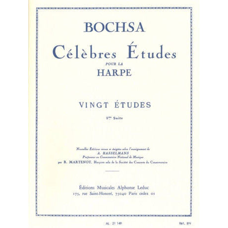 Bochsa - Celebri Studi per Arpa 20 Studi Vol.2