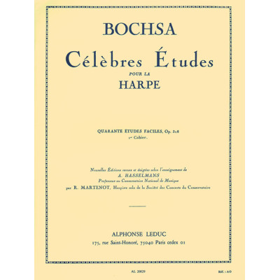 Bochsa - Celebri Studi per Arpa 40 Studi Facili Op.318 Vol. 1