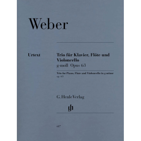 Weber - Trio in sol minore op. 63 per pianoforte, flauto e violoncello