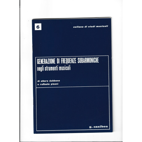 Dabbene-Pisani - Generazione di Frequenze Subarmoniche