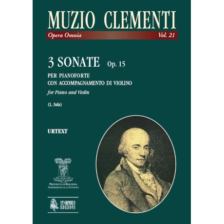 Muzio Clementi - 3 Sonatas Op. 15 for Piano and Violin