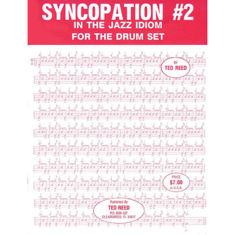 Reed - Syncopation 2 in the Jazz Idiom for the Drumset