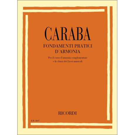 Caraba - Fondamenti Pratici D'Armonia