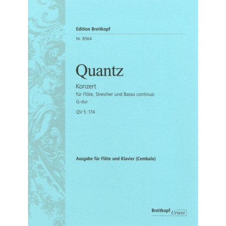Quantz - Concerto in Sol Maggiore per Flauto e Piano