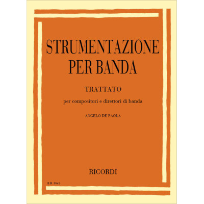 De Paola - Strumentazione per Banda