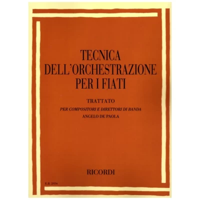 De Paola - Tecnica dell'Orchestrazione per i Fiati