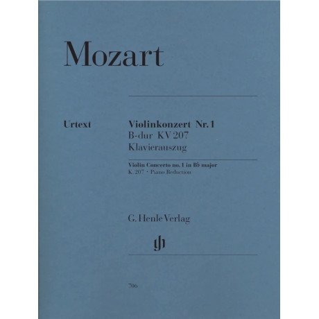 Mozart - Concerto per violino n. 1 in si bemolle maggiore KV 207