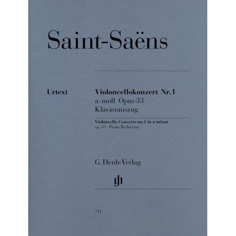 Saint-Saëns - Concerto per violoncello n. 1 in la minore op. 33