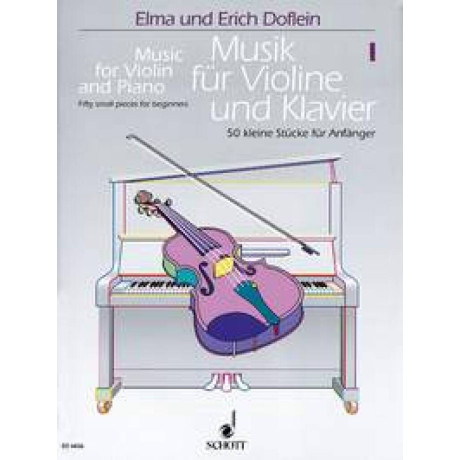 Doflein - 50 Small Pieces for Beginners for Violin and Piano