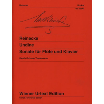 Reinecke - Sonata Undine, for Flute and Piano