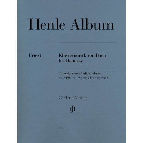 Henle Album - Music per pianoforte da Bach a Debussy