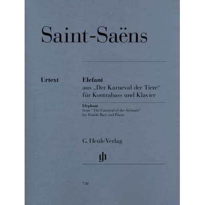 Camille Saint-Saëns - L'Éléphant (L'elefante), dal Carnevale degli animali (Le carnaval des animaux)