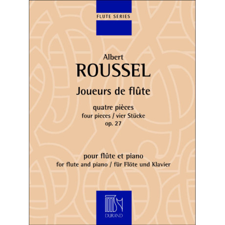 Roussel - 4 Pezzi Op.27 per Flauto e Piano