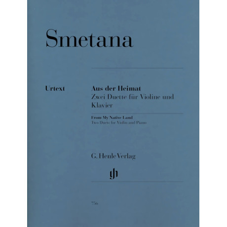 Bedrich Smetana - "From My Native Land". Two Duets for Violin and PianoTwo Duets for Violin and Piano