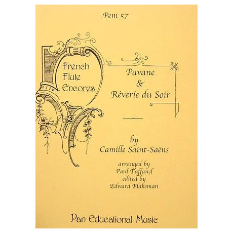 Saint Saens - Pavana & Reverie du Soir Flauto e Piano