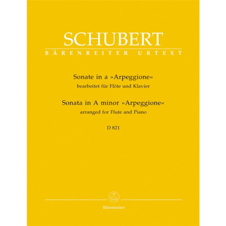 Schubert - Sonata in La Minore Arpeggione Flauto e Pf.