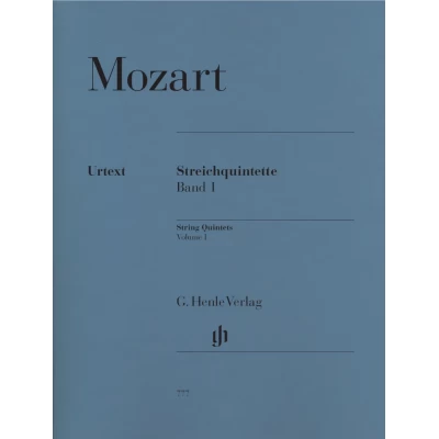 Wolfgang Amadeus Mozart - Quintetti d'archi - Volume I