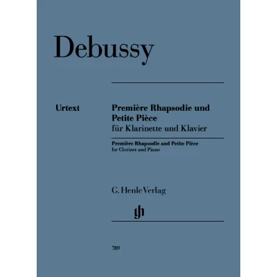 Debussy - Première Rhapsodie e Petite Pièce per clarinetto e pianoforte