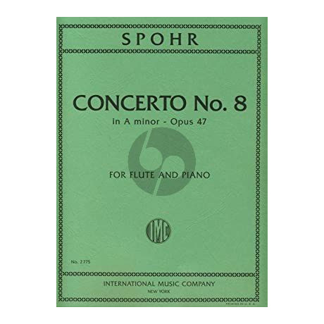 Spohr - Concerto n.8 in La Minore Op.47 Flauto e Piano