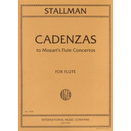 Stallman/Mozart - Cadenze concerti per flauto