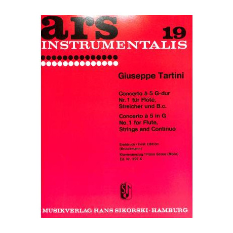 Tartini - Concerto à 5 in Sol Maggiore n.1 Flauto e Piano