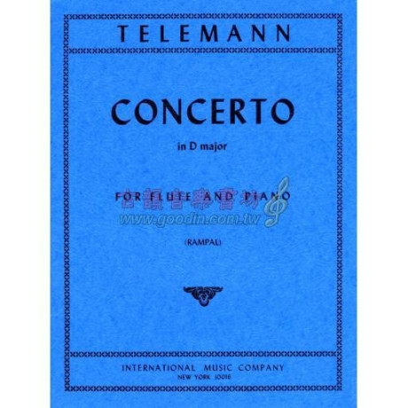 Telemann - Concerto in Re Maggiore per Flauto e Piano
