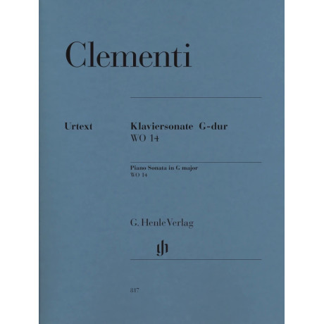 Clementi - Piano Sonata in G major WO 14