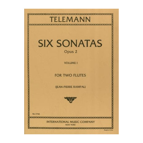 Telemann - 6 Sonate Op.2 Vol.1 per Due Flauti
