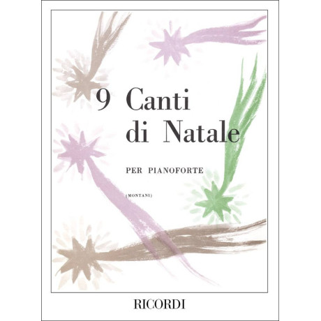 Montani - 9 Canti di Natale per Pianoforte con Parole