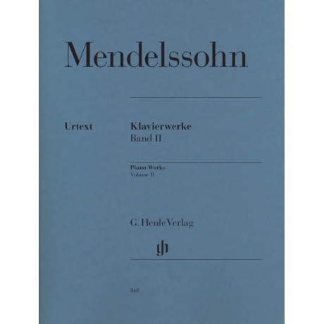 Felix Mendelssohn Bartholdy - Piano Works Volume II