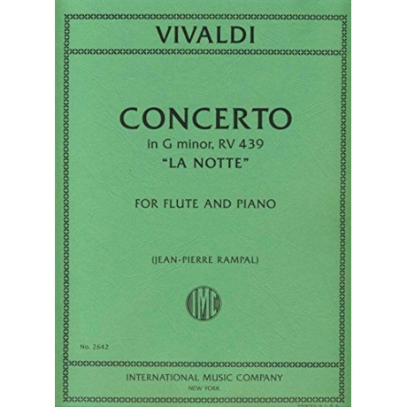 Vivaldi - Concerto in Sol Minore RV439 Flauto e Piano