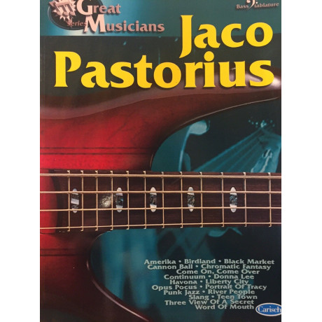 Jaco Pastorius - Great Musicians For Bass Tab