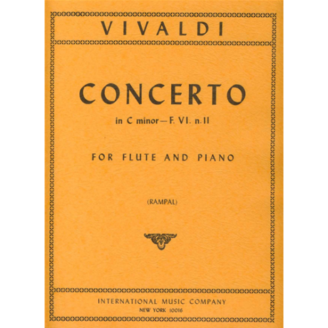 Vivaldi - Concerto in Do Minore F.VI,n.11 Flauto e Pf.