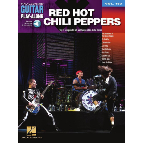 Red Hot Chili Peppers - 9 Songs With Tab and Sound CD Tracks