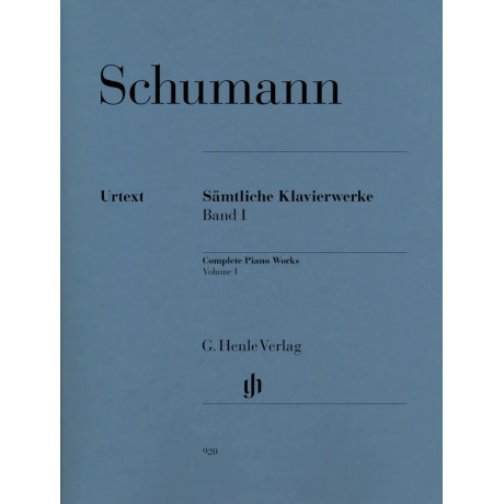 Robert Schumann - Opere complete per pianoforte - Volume 1