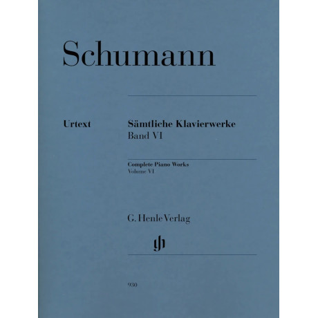 Robert Schumann - Complete Piano Works - Volume VI