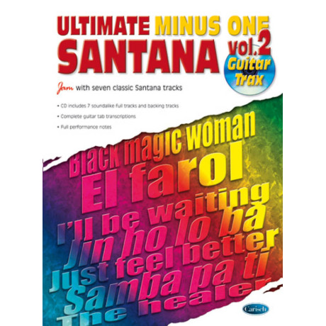 Santana - Ultimate Minus One Guitar Trax Vol.2