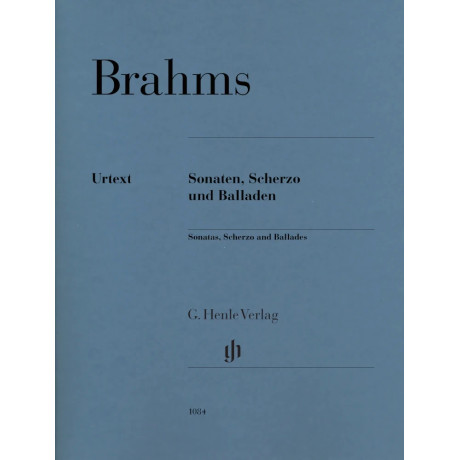 Johannes Brahms - Sonatas, Scherzo and Ballades