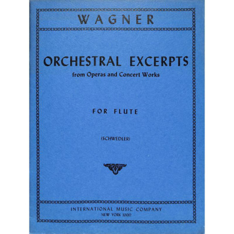 Wagner - Orchestral Excerpts per Flauto