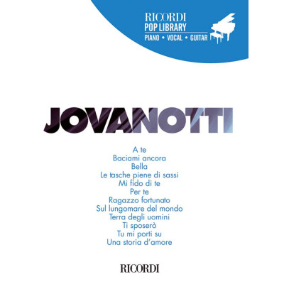 Jovanotti - Antologia Pop Library