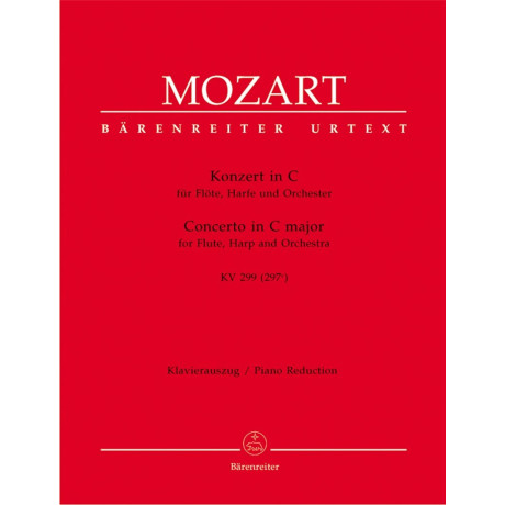 Mozart - Concerto in Do KV299 per Fl.Arpa e Piano