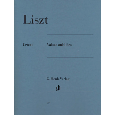 Liszt - Valses oubliées