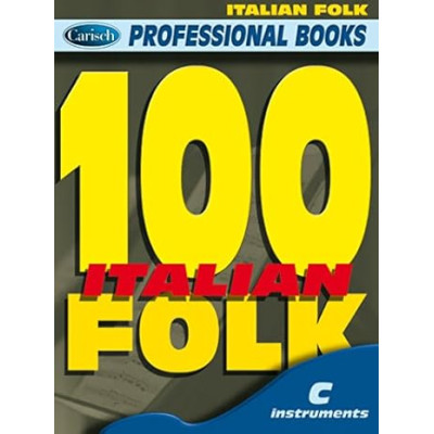 100 Italian Folk - Professional Book