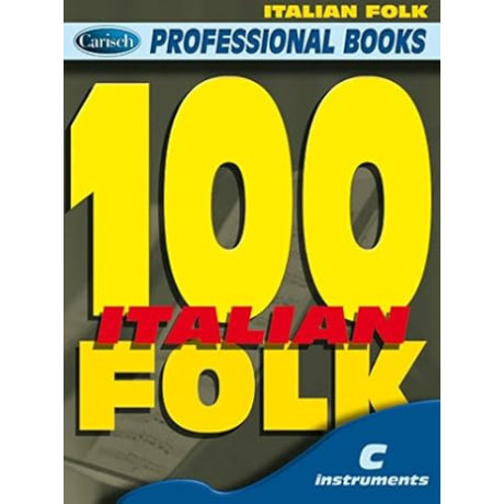 100 Italian Folk - Professional Book