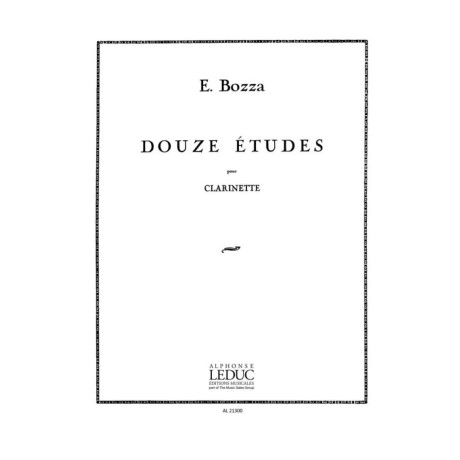 Bozza - 12 Studi per Clarinetto