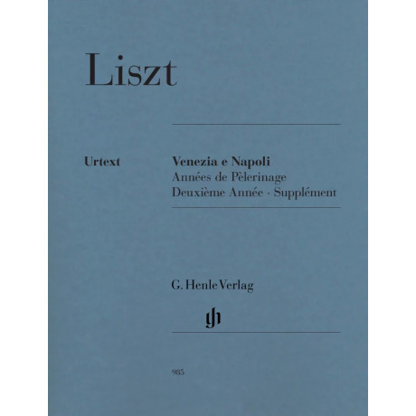 Franz Liszt - Venezia e Napoli