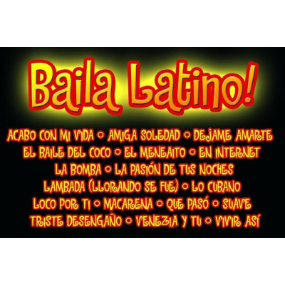 Baila Latino !  Contiene CD con Basi Musicali