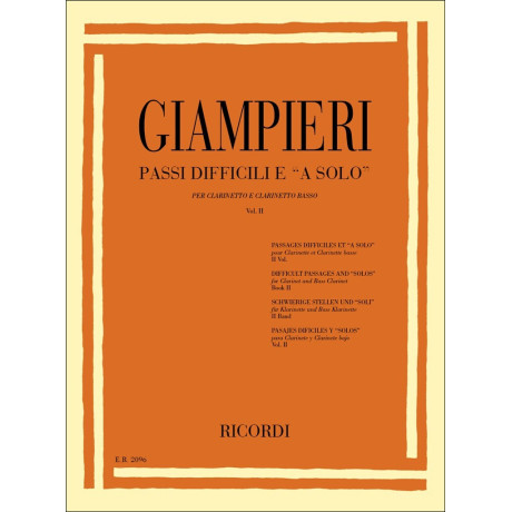 Giampieri - Passi Difficili e "A Solo" Vol.2